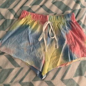 The Dye Flowing Shorts!
